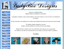 Tablet Screenshot of ladybeedesigns.co.uk